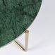 Журнальний столик із зеленого мармуру та металу D70 Timpa фото 3
