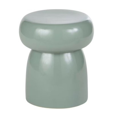 Приставной столик из фарфора зеленый Chianni фото