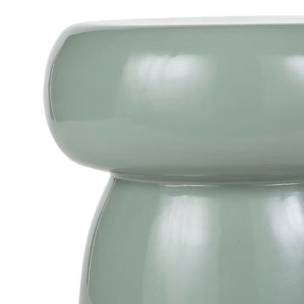 Приставной столик из фарфора зеленый Chianni фото