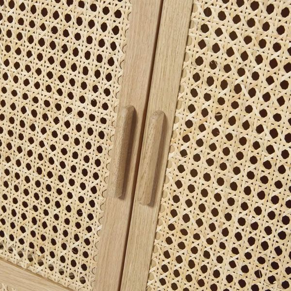 Шкаф 3-дверный с ротанговым плетением Canopy фото