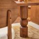 Письмовий стіл з 1 дверцятами кольору горіха та плетеним ротангом Alya фото 6