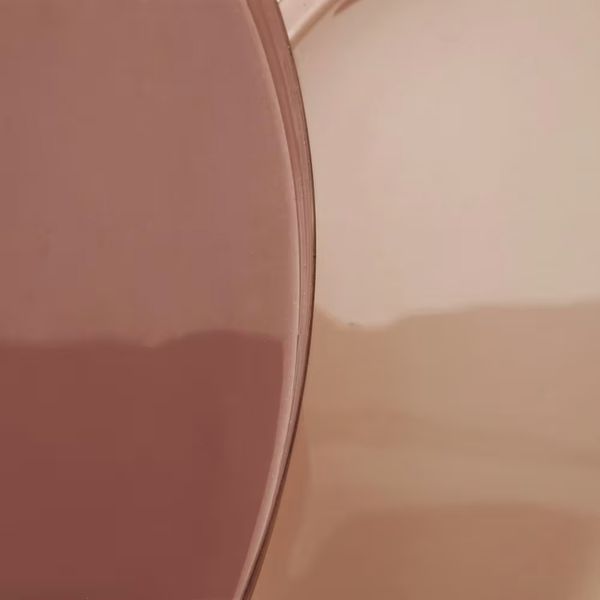 Набір із 2-х журнальних столиків із металу із золотими ніжками в рожевих тонах Avril фото