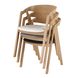 Комплект из 2-х стульев из бука и текстиля белый Oakham BUSINESS фото 6