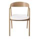 Комплект из 2-х стульев из бука и текстиля белый Oakham BUSINESS фото 4