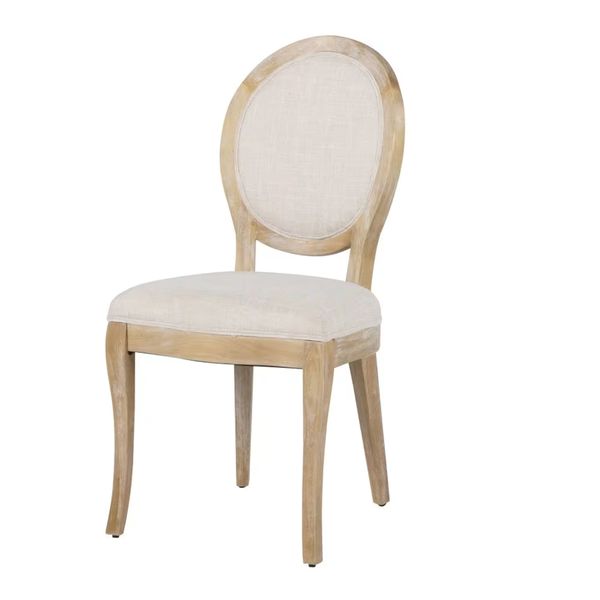Комплект із 2-х бежевих класичних стільців  Joséphine фото