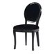 Комплект із 2-х чорних класичних стільців Joséphine фото 2