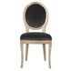 Комплект из 2-х темно-серых классических стульев Joséphine фото 3