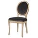 Комплект из 2-х темно-серых классических стульев Joséphine фото 2