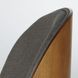 Стілець із букле та дерев'яними ніжками з дуба сірий Sysley фото 4